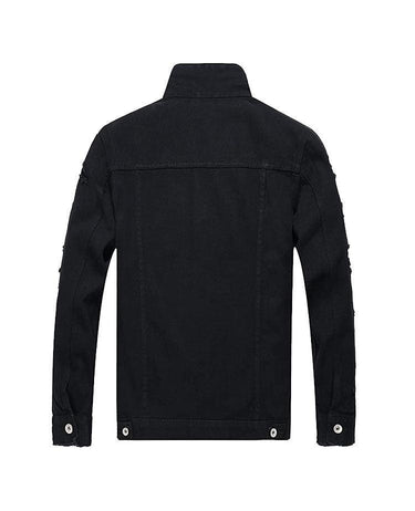 Ripped Sleeve Denim Jackets - Constantly Create Shop